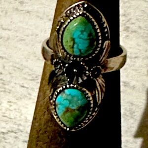 Turquoise Sterling Silver Ring NWT